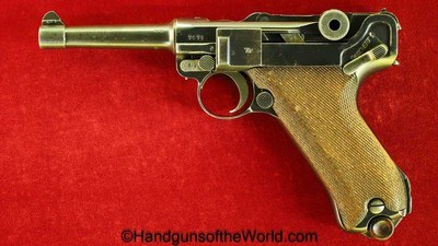 Luger Erfurt 1918, 9mm with a Matching Magazine