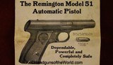 Remington Model 51, .380 caliber with Original Box - 15 of 20