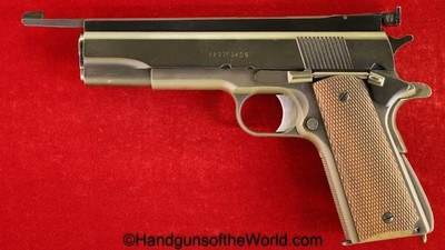 Colt 1911A1, .45acp, Springfield Armory-Military National Match Pistol