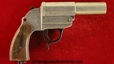 German Herr Flare Pistol, 26.5mm-Zinc with Holster - 3 of 20