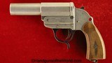 German Herr Flare Pistol, 26.5mm-Zinc with Holster - 2 of 20