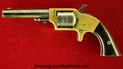 Merwin & Bray Front Loading Pocket Revolver, 30 caliber
