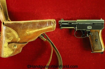 Mauser 1910, 6.35mm with Japanese Officers Private Purchase Holster