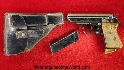 Walther PPk, 7.65mm, Party Leader with Holster