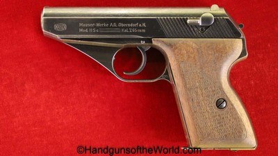 Mauser HSc, 7.65mm, Late War Nazi Issue
