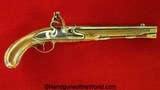 Hess Flintlock Pistol, .50 caliber, Silver Mounted, Circa 1750 - 2 of 20