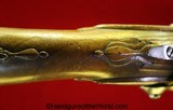 Hess Flintlock Pistol, .50 caliber, Silver Mounted, Circa 1750 - 6 of 20