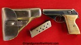 Mauser HSc, 7.65mm, Early Nazi Issue with the Test Proof-Full Rig