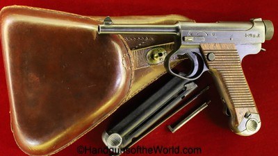 Nambu Type 14, 8mm, 19.1 Date with a Matching Magazine and Holster-Full Rig