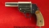 Walther Herr Flare Pistol, 26.5mm, All Steel with Police Sunburst K Proof