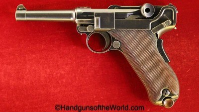 Luger DWM 1902 Fat Barrel, 9mm, American Eagle
