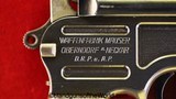 Mauser 1930 Commercial Broomhandle, 7.63mm, Early Model with Proper Stock - 10 of 20