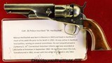 Colt 1862 Police, .36 caliber-Inscribed