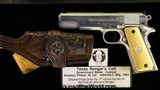 Colt Government Model, .45 acp, Texas Ranger Provenance