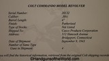 Colt Commando, .38 Special with Letter - 18 of 19