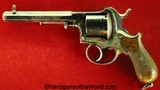 V.C. Schilling Double Action Pinfire Revolver, 10mm