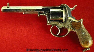 V.C. Schilling Double Action Pinfire Revolver, 10mm - Image 1 of 14