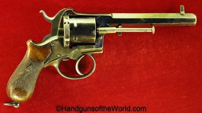 V.C. Schilling Double Action Pinfire Revolver, 10mm - Image 2 of 14