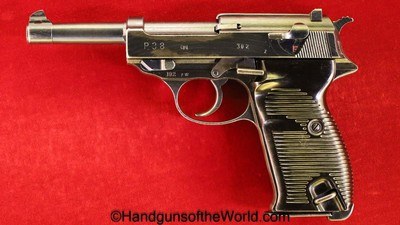 Walther P-38, CYQ, 9mm, Nazi WWII Issue