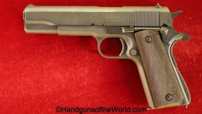 Ithaca 1911A1, .45acp, US Property Marked, Built in 1943