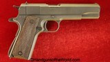 Ithaca 1911A1, .45acp, US Property Marked, Built in 1943 - 2 of 20