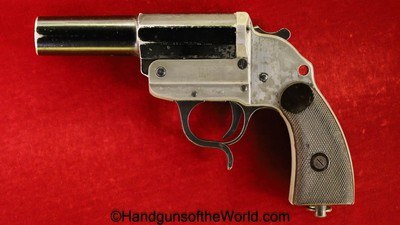 Flare Pistol-German Herr, 26.5mm, DUV43-Zink