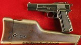 Inglis MKI* High Power, 9mm with Original Stock-Outstanding