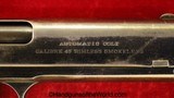 Colt 1905, .45acp, Built in 1907, Shipped to Browning Brothers - 5 of 20