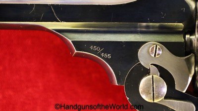 Webley & Scott WG Target Model, .450/455 Caliber-Lyon & Lyon Calcutta Retailer Marked - Image 15 of 20