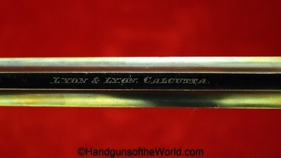 Webley & Scott WG Target Model, .450/455 Caliber-Lyon & Lyon Calcutta Retailer Marked - Image 17 of 20