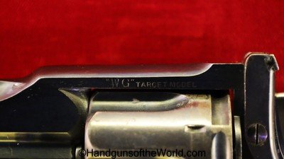 Webley & Scott WG Target Model, .450/455 Caliber-Lyon & Lyon Calcutta Retailer Marked - Image 16 of 20