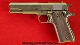 Colt 1911A1 Made by Ithaca, .45acp, US Army Issue, Built in 1943-Mint - 2 of 20