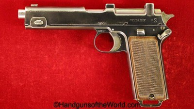 Steyr 1911, 9mm, Austrian Dated 1917