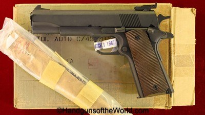 Colt 1911A1 Remington Rand, .45acp, RIA National Match-Mint in Box