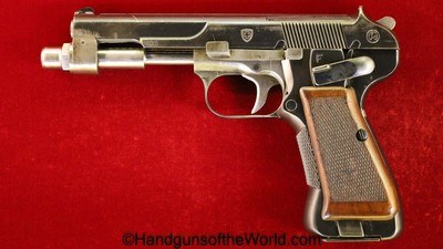 W&F Bern P-44/16, 9mm Prototype & Experimental Gas Operated