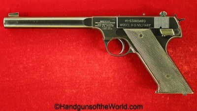 High Standard HD Military, .22 caliber, 6 3/4? Barrel