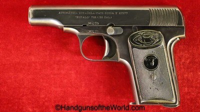 Gabilondo & Cie Bufalo, .32acp, Made in Spain