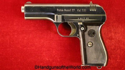 CZ-27, 7.65mm, German WWII Issue