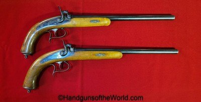 Percussion Single Shot Pistols, .44 Shot-Russian Cossack Pattern