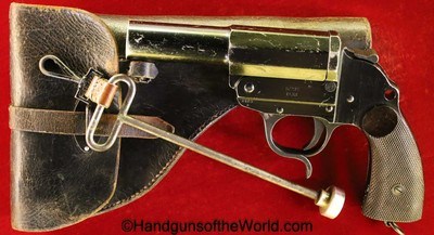 German Herr Flare Pistol, 26.5mm, S/237-1938 Full Rig - Image 1 of 20
