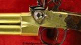 Wheeler Flintlock Over & Under, Double Barrel Boot Pistols, .44 caliber Pair - 10 of 20