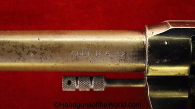 Colt New Service 1909 US Navy, .45lc with Letter - Image 12 of 20