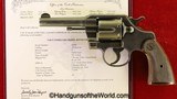 Colt Commando, .38 Special, Shipped to the Chicago Police with Letter - Image 1 of 20