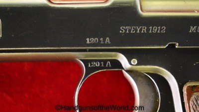 Steyr Hahn 1911, 9mm, Chilean Contract - Image 12 of 14