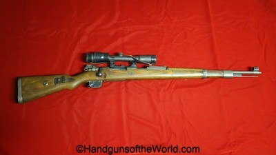 Gustloff Werke Model 98, 8mm – Long Side Rail Sniper Rifle - Image 2 of 20