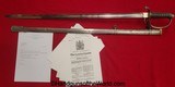 Wilkinson Medium Duty Royal Artillery Sword with Provenance - Image 1 of 20