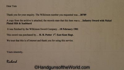 Wilkinson Infantry Sword with Gold Coast Provenance - Image 17 of 20