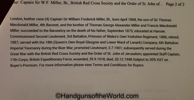 Wilkinson Cold Stream Guard Sword-W.F. Miller 5th Baronet Provenance - Image 19 of 20