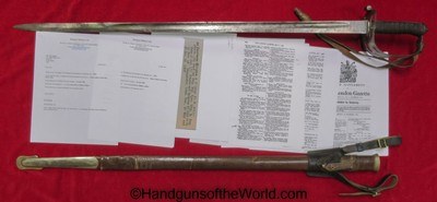 Wilkinson Royal Artillery Sword, A.J. Carrera-Rivers, Consul To Mexico Provenance - Image 1 of 20