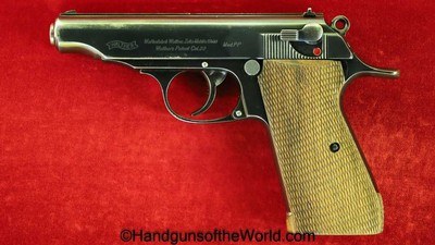 Walther PP, .22 caliber, Special Order Olympia Tang and Target Grips - Image 1 of 19